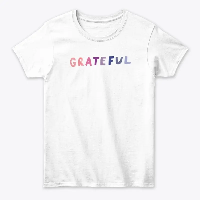 Colorful Grateful Tee