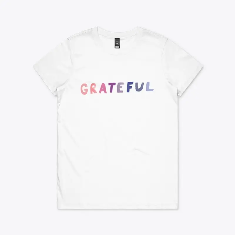 Colorful Grateful Tee