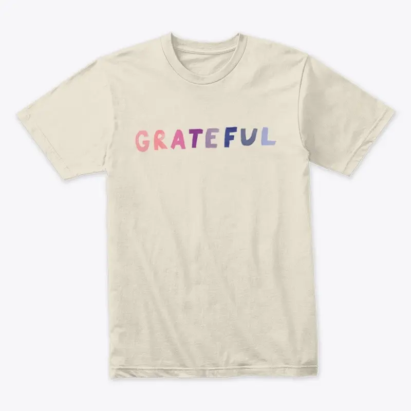 Colorful Grateful Tee