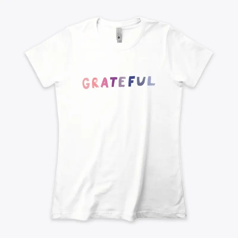 Colorful Grateful Tee