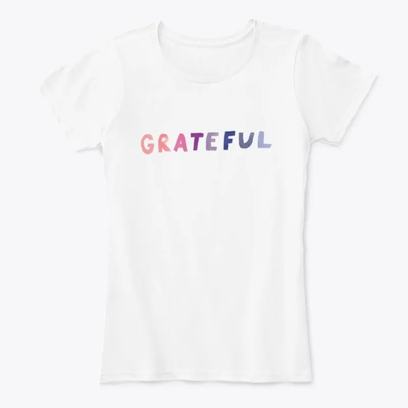 Colorful Grateful Tee